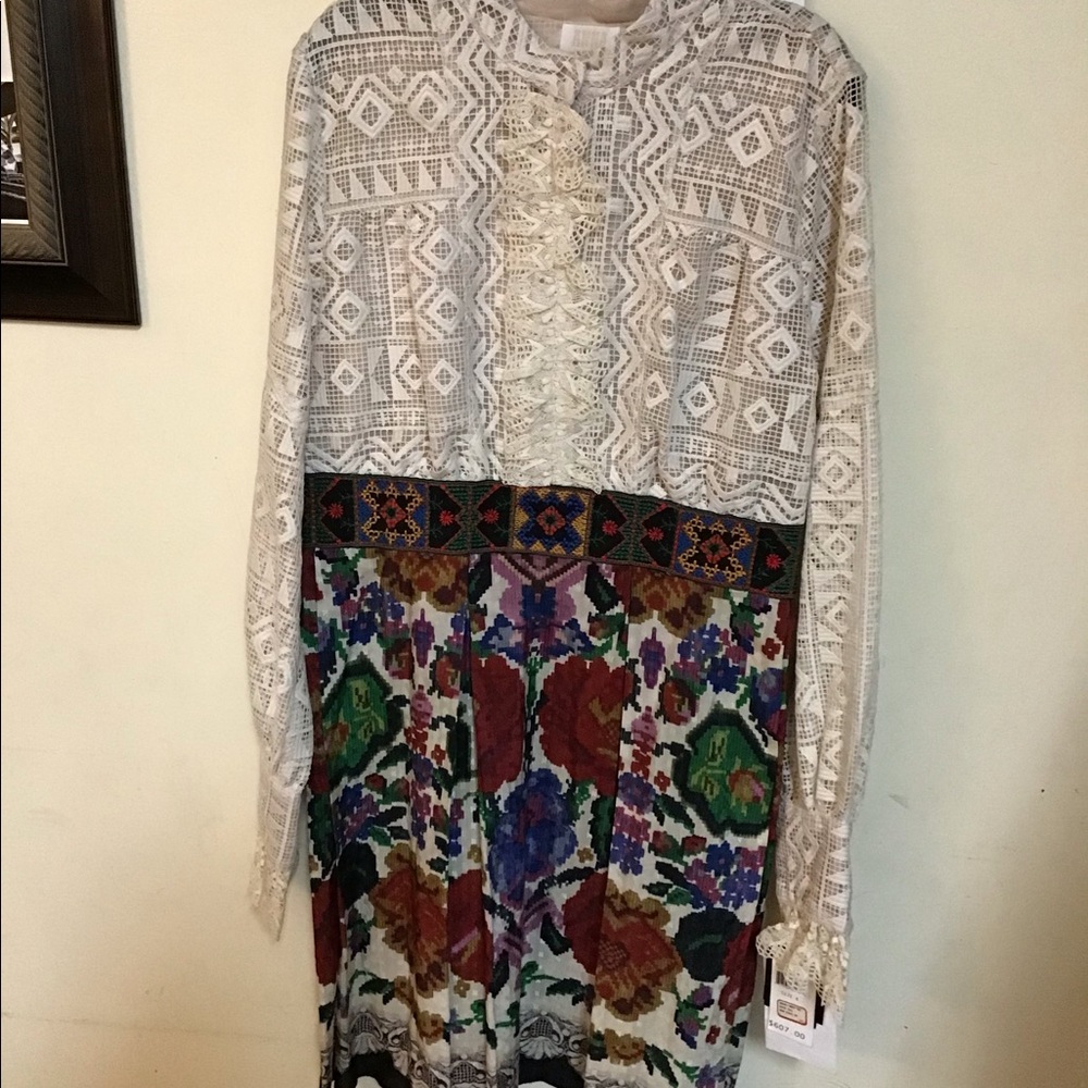 NWT ANNA SUI Midi dress.